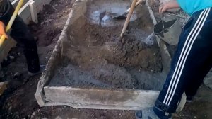 Замесить бетон в ручную 0.5 куба.500 л.1.125кг. состав.пропорци,приготовление цементного раствора