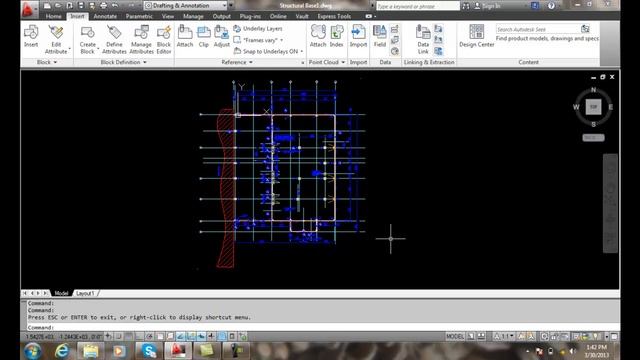 AutoCAD II 31-7 Preparing Xref and Host Drawings смотреть онлайн