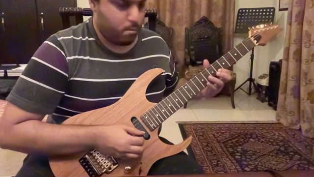 Ibanez RG jam in Eb minor. смотреть онлайн