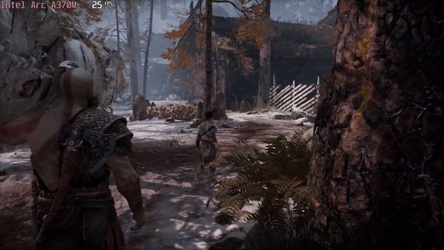 ? Intel Arc A370M - God Of War gameplay benchmarks (1080p) смотреть онлайн