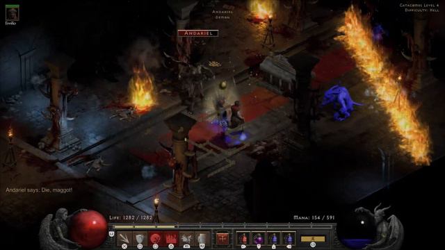 Diablo 2 Resurrected Stone of Jordan Drop смотреть онлайн