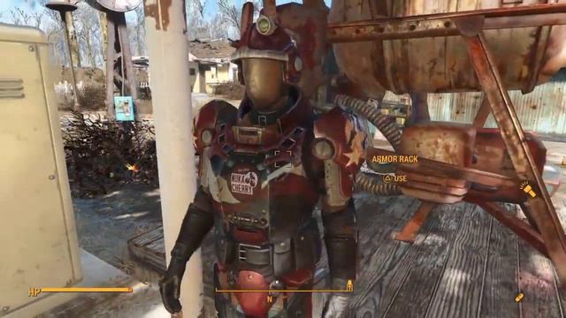 Fallout 4 Creation Club | Nuka Cherry Armor Skin смотреть онлайн