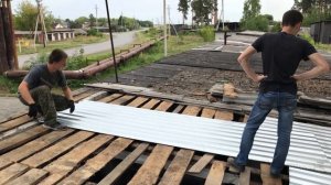 Как поменять крышу гаража своими руками