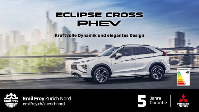 Mitsubishi Eclipse Cross PHEV Wetterspot der Emil Frey Zürich Nord (Frühling 2021) смотреть онлайн
