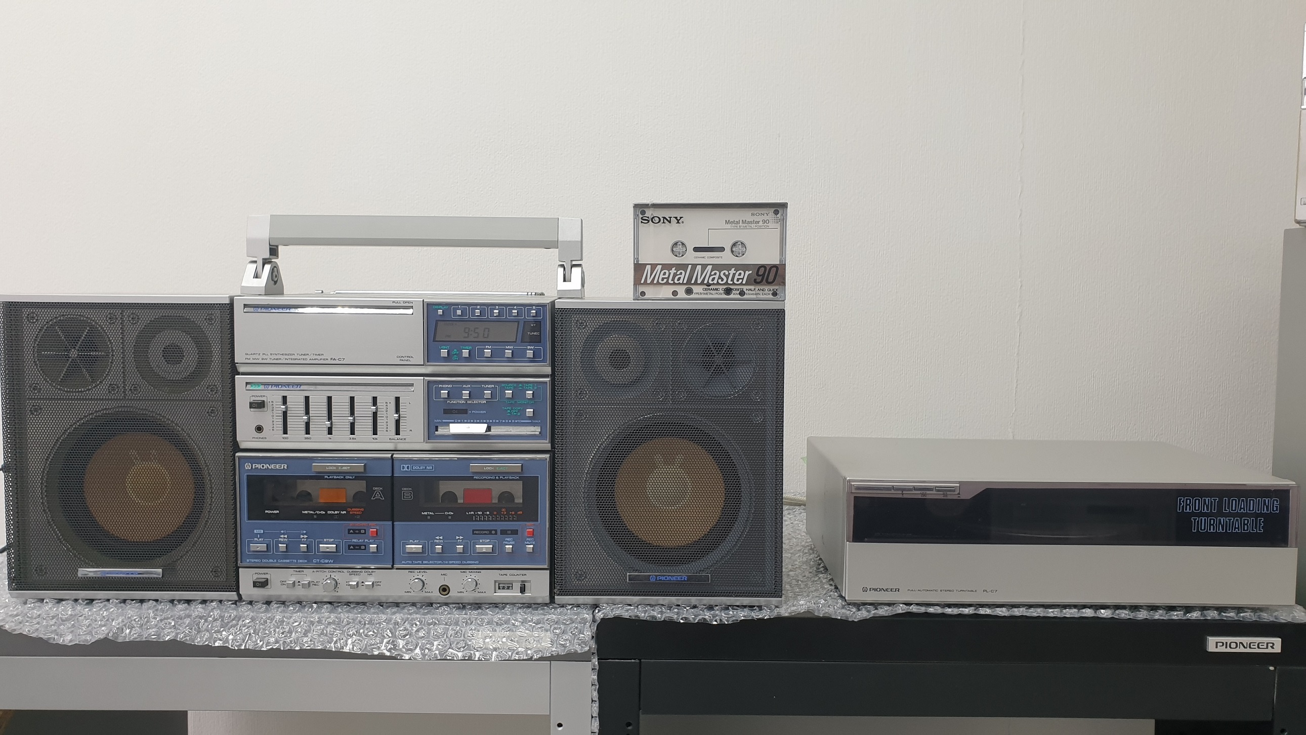 Магнитофон Pioneer FA-C7, CT-C9W, PL-C7 смотреть онлайн