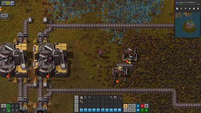 Расширение переплавки всех руд на острове / Factorio + острова + корабли + Bob + Angel ep. 003 смотреть онлайн