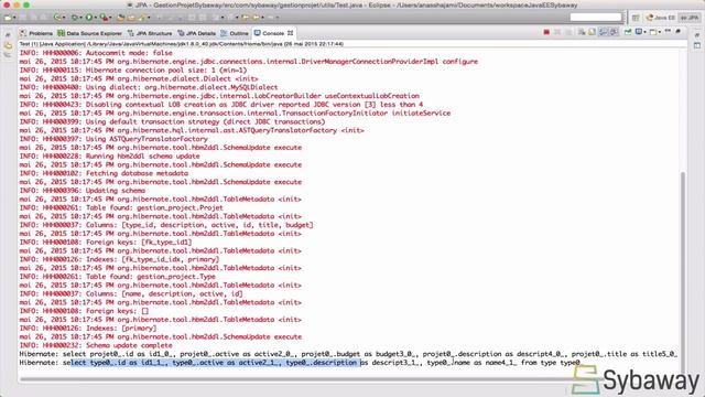 Tutoriel Hibernate et JSF: 28 - Tester le mapping objet relationnel Partie 3 смотреть онлайн