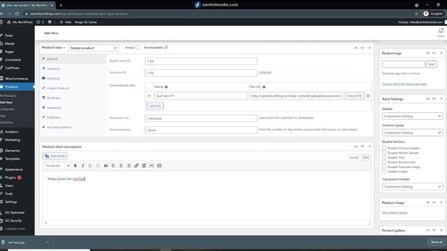 Complete eCommerce Tutorial - Make An Online Store With WordPress! (For Beginners) смотреть онлайн