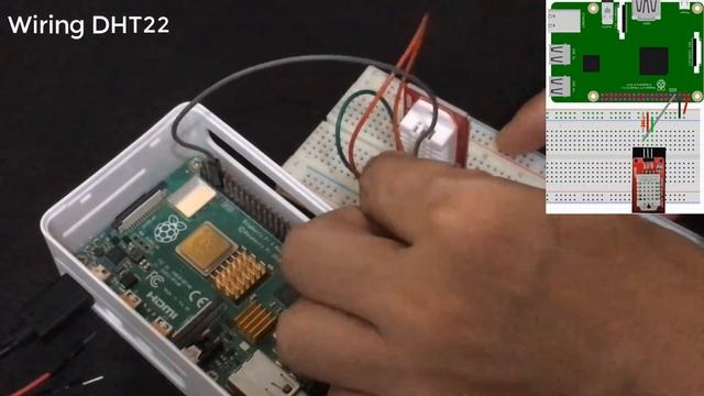 Raspberry Pi 4: Humidity and Temperature (DHT22) Setup (No coding required) смотреть онлайн