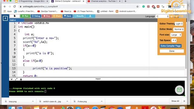 17 C Ladder if-else statement | Online Training Download app from below link смотреть онлайн