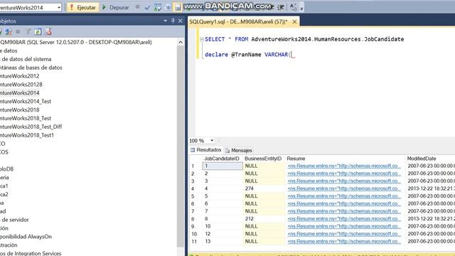 Transacciones en SQL Server смотреть онлайн