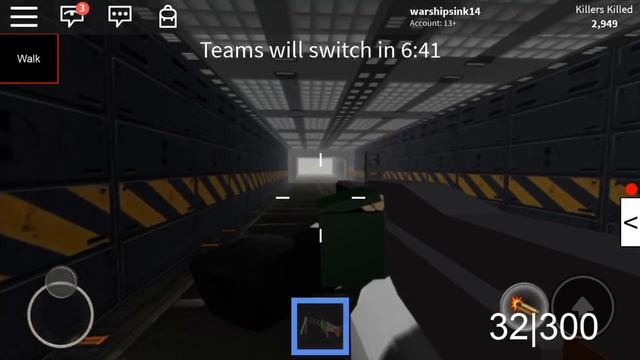 MG42 Gamepass Review! Roblox Survive And Kill The Killers In Area 51!