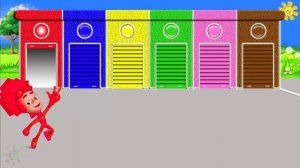 Цвета для детей АМ НЯМ учим цвета на английском языке