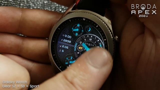 Broda Apex 2020 for Samsung Galaxy Watch / Gear Sport / S3 / S2 смотреть онлайн