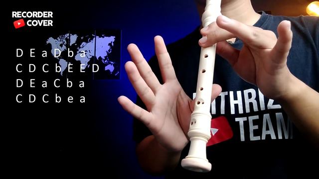 Sadness and Sorrow - Naruto Soundtrack | Flute Recorder Cover with letter notes смотреть онлайн