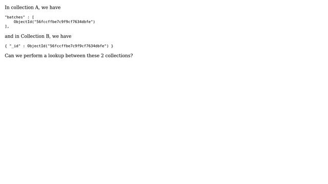 Databases: MongoDB Lookup Issue смотреть онлайн