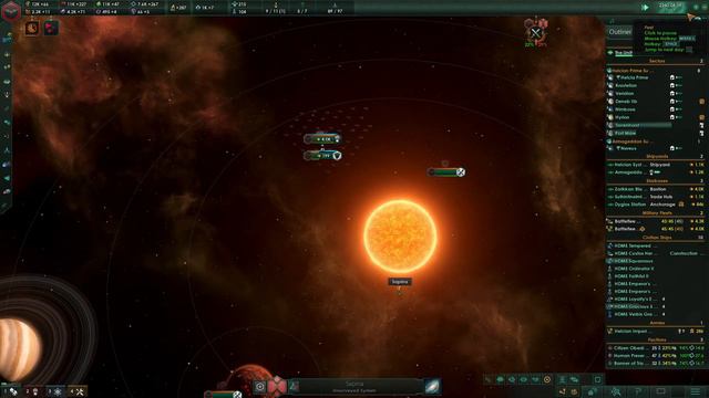 Let's Play Stellaris Warhammer 40K Helcian Sector #4 (Going To War) смотреть онлайн