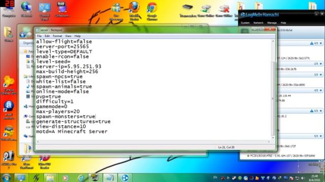 สอนเปิดเซิฟ minecraft 1.2.5 [ASCG] смотреть онлайн