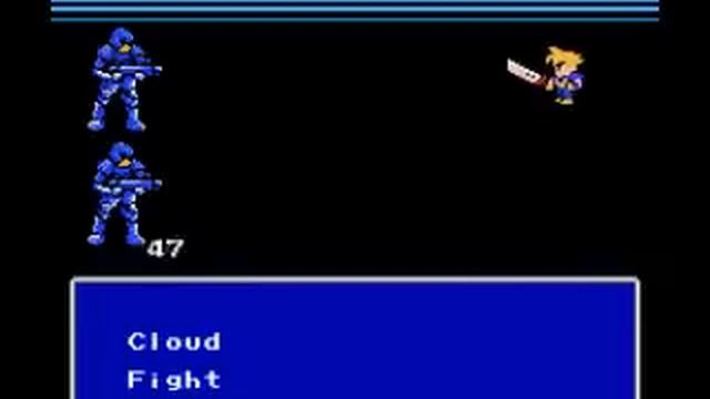 Final Fantasy 7 - NES Remake