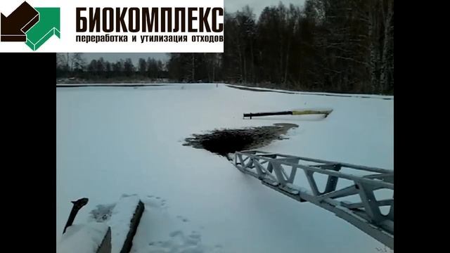 Контрактное внесение навоза зимой. Ноябрь 2016 смотреть онлайн