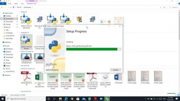 install Python and Networkx on Windows 10