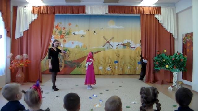 Осенний утренник "Краски осени" старшая группа "Лучики" смотреть онлайн