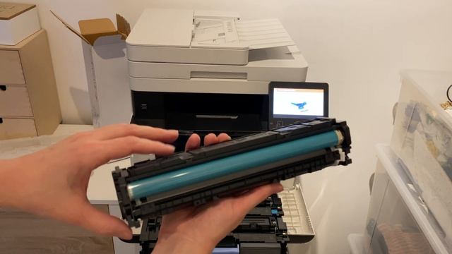 CANON I-sensys MF643CDw Patrone Wechseln