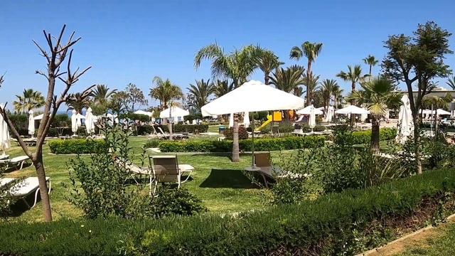 Crystal Springs Beach Hotel Pernera Cyprus - A Tour Around. смотреть онлайн