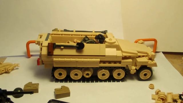 Lego обозреватель #45 Лего немецкий бронетранспортёр ханамаг смотреть онлайн