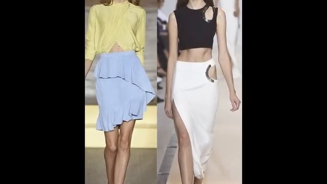 Крой и шитье.Модные силуэты юбок весна-лето 2015