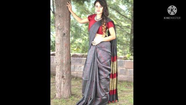 Silk saree designs 2021 latest images || Silk saree designs pinterest. смотреть онлайн