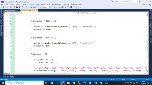 Number To Word Converter in WPF Application #WPFApplication #CSharp # #XAML #VisualStudio #TouchSta смотреть онлайн
