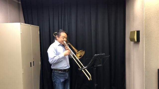 F.Vobaron - 34 Etudes from Studies for Trombone - No.11 смотреть онлайн