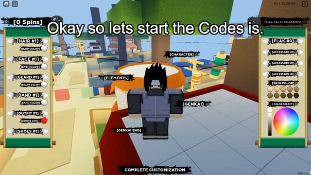 ALL *NEW* UPDATED SHINOBI LIFE 2 CODES! New Free Spins and Codes Update [ROBLOX] смотреть онлайн