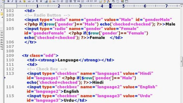 Updat of information using MySql Query -Part1- || PHP Web Application Part -- 14 смотреть онлайн