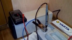Заряд АКБ автомобиля при помощи бесперебойника. Какой ток заряда выдает бесперебойник.