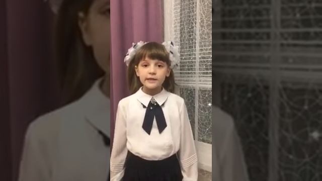 Малюшина Полина Николаевна, 7 лет, С. А. Есенин 'Ночь' смотреть онлайн