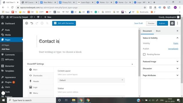 WordPress Website Design: A Step-by-Step Guide || Learn Wordpress Portfolio || смотреть онлайн