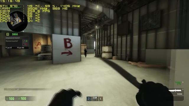 CSGO - GTX 970 - i5 4690 FPS Test [MAXED OUT] смотреть онлайн