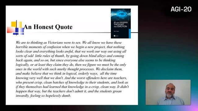 Report on “AI and Human Thought and Emotion” - Sam Freed смотреть онлайн