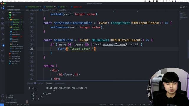 เรียนรู้การใช้ Typescript ร่วมกับ ReactJS เพื่อการเขียนโปรแกรมที่เกิดข้อผิดพลาดน้อยลง ??? смотреть онлайн
