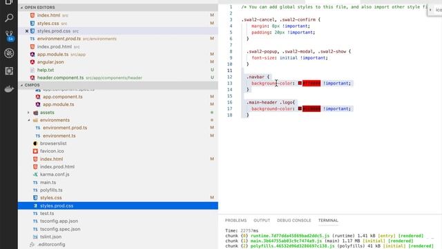 angular.json : Separate (การแยกไฟล์) index.html between Development and Production смотреть онлайн