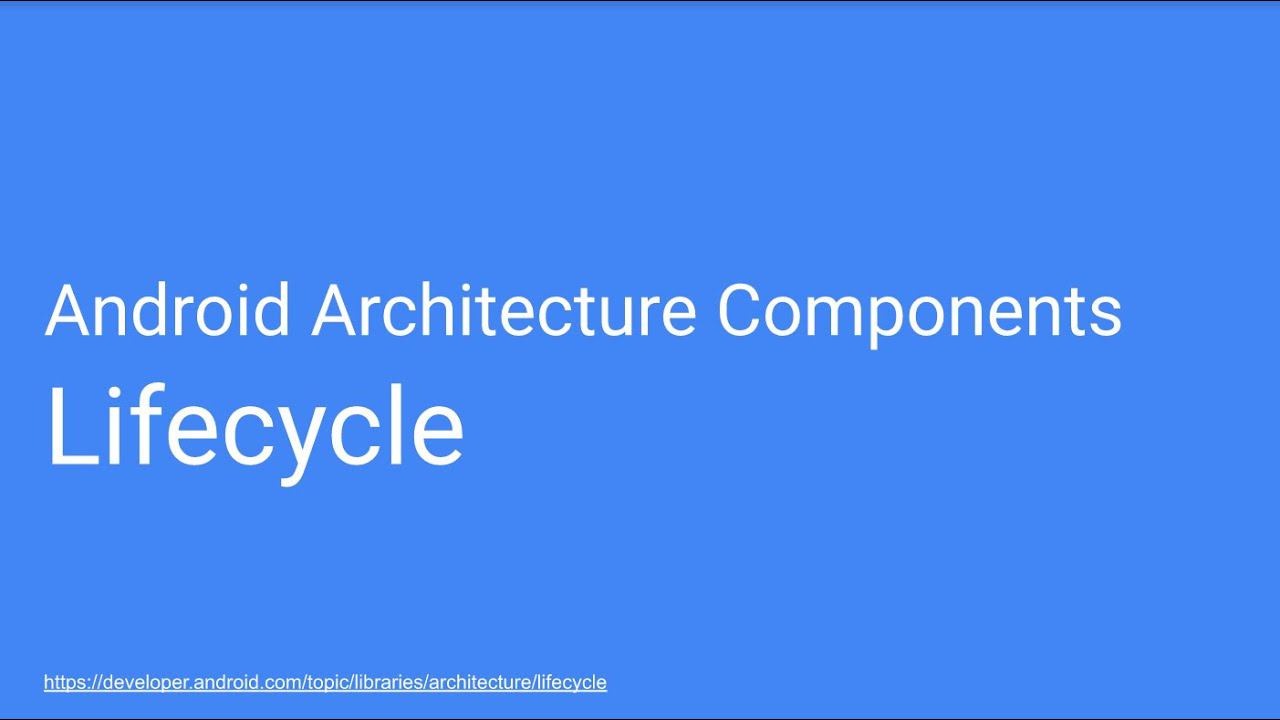 Шаблон MVVM по-простому. Lifecycle. смотреть онлайн