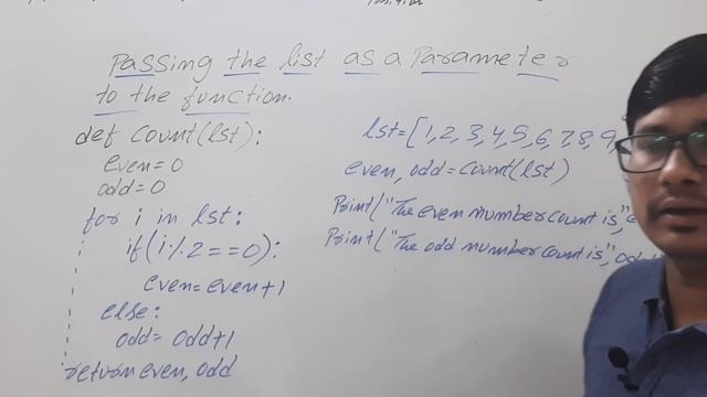 L 36: PASSING LIST AS PARAMETER TO FUNCTION | PYTHON COURSE FOR BEGINNERS смотреть онлайн