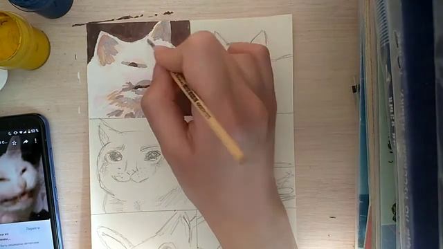 рисую мемы с котами смотреть онлайн