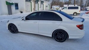 Обзор Мерседес С-200 AMG пакет 2011 г.в.