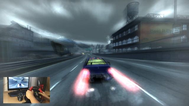 NFS Most Wanted |Mitsubishi Lancer Evo VIII | Sprint Gameplay|Logitech Formula Force Ex смотреть онлайн