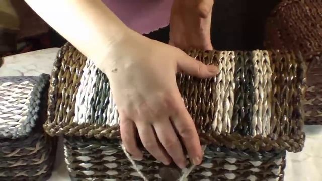 ▬► Плетение из газет сундучка / Decorative Chest newspapers смотреть онлайн