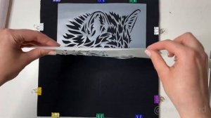 Трафаретная роспись на ткани