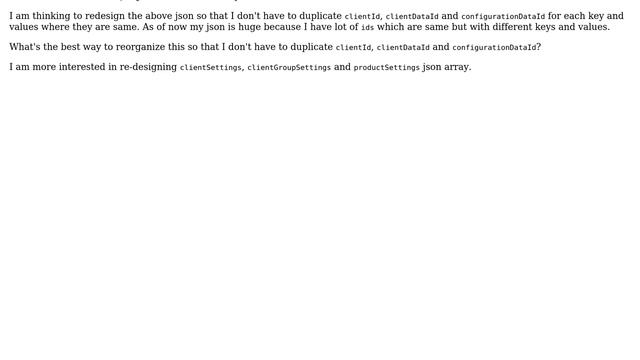 Software Engineering: Redesign json structure to reduce duplication of ids смотреть онлайн